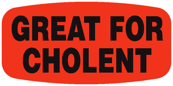 Great For Cholent Label | Roll of 1,000