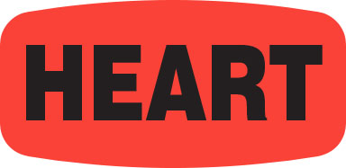 Heart Label | Roll of 1,000