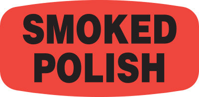 Smoked Polish Label | Roll of 1,000