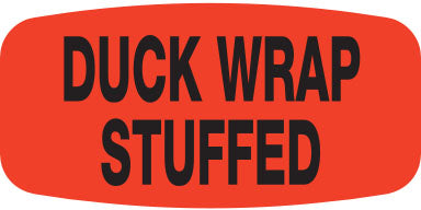 Duck Wrap Stuffed Label | Roll of 1,000