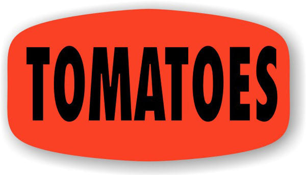 Tomatoes Label | Roll of 1,000