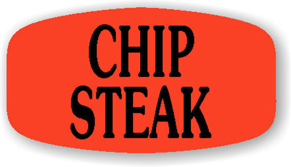 Chip Steak Label | Roll of 1,000