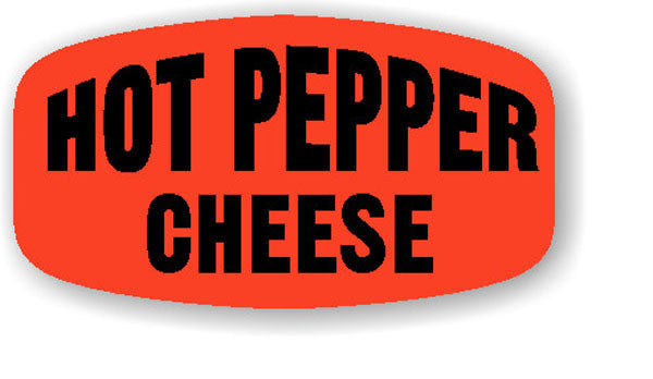 Hot Pepper Cheese Label | Roll of 1,000