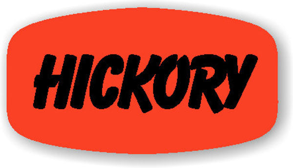 Hickory Label | Roll of 1,000