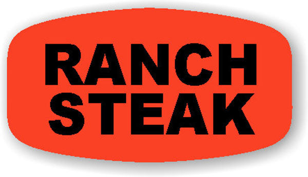 Ranch Steak Label | Roll of 1,000