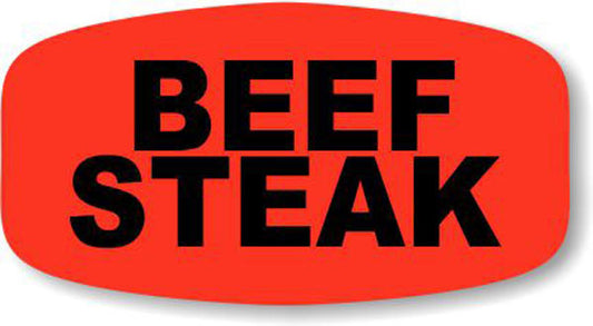 Beef Steak Label | Roll of 1,000