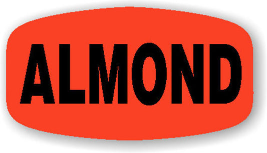 Almond Label | Roll of 1,000