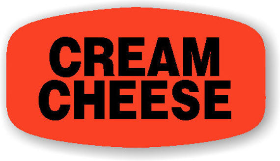 Cream Cheese Label | Roll of 1,000