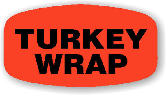 Turkey Wrap Label | Roll of 1,000