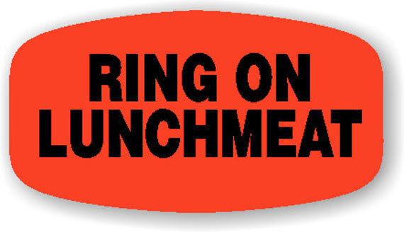 Ring on Lunchmeat Label | Roll of 1,000