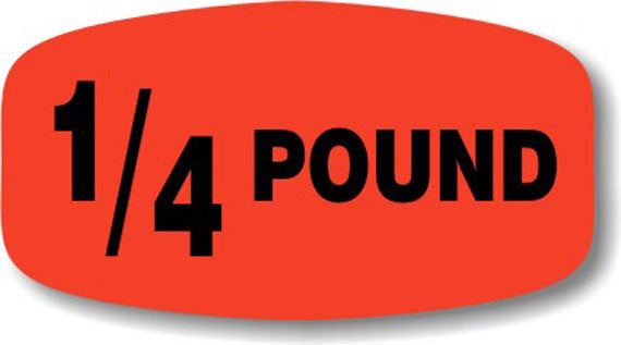 1/4 pound Label | Roll of 1,000