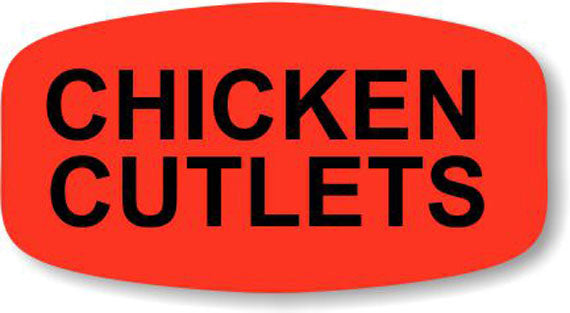 Chicken Cutlets Label | Roll of 1,000