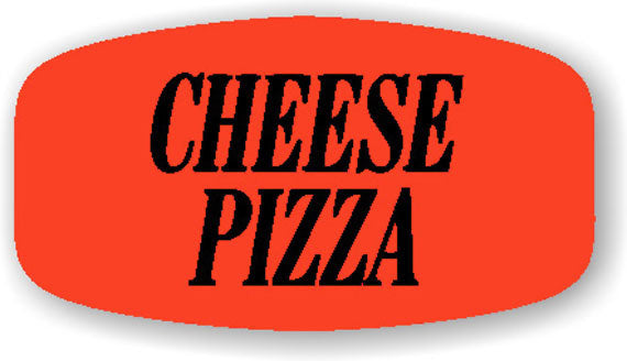 Cheese Pizza Label | Roll of 1,000