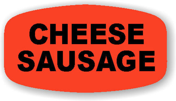 Cheese Sausage Label | Roll of 1,000