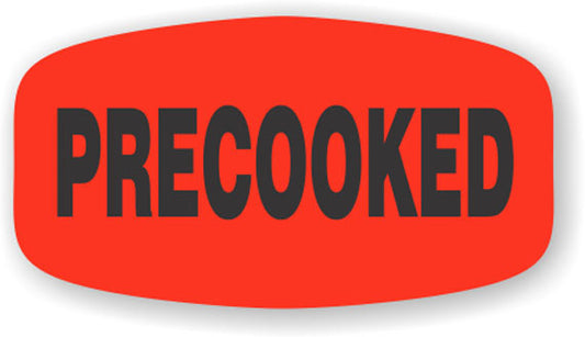 Precooked  Label | Roll of 1,000