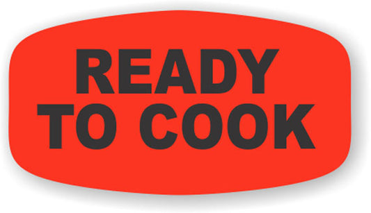 Ready to Cook  Label | Roll of 1,000