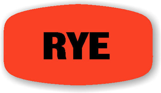 Rye Label | Roll of 1,000