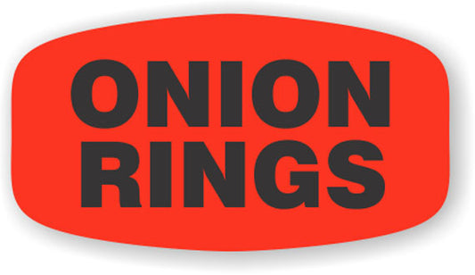 Onion Rings Label | Roll of 1,000