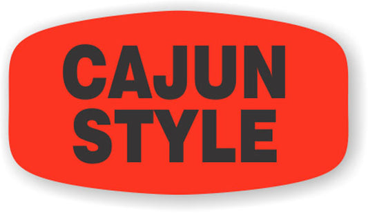 Cajun Style  Label | Roll of 1,000