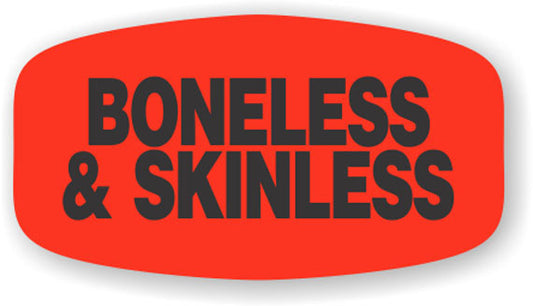 Boneless & Skinless  Label | Roll of 1,000