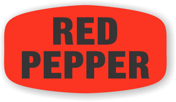 Red Pepper Label | Roll of 1,000