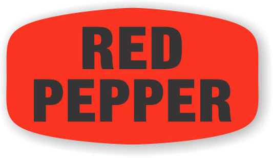 Red Pepper Label | Roll of 1,000