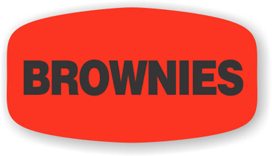 Brownies  Label | Roll of 1,000