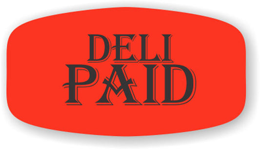 Deli Paid  Label | Roll of 1,000