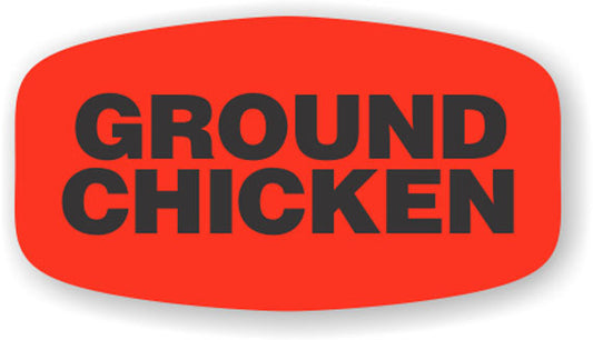Ground Chicken  Label | Roll of 1,000