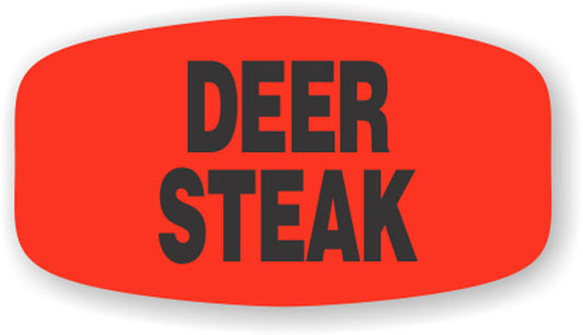 Deer Steak  Label | Roll of 1,000