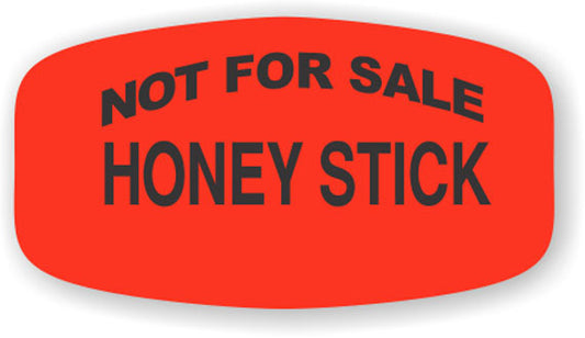 Not For Sale Honey Stick  Label | Roll of 1,000
