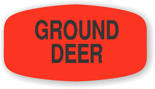 Ground Deer  Label | Roll of 1,000