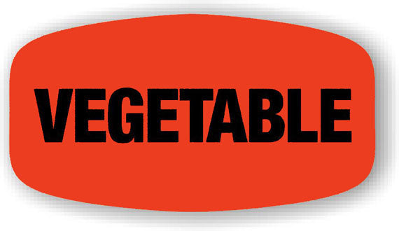 Vegetable Label | Roll of 1,000