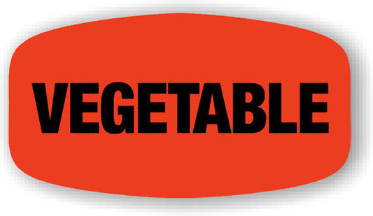 Vegetable Label | Roll of 1,000
