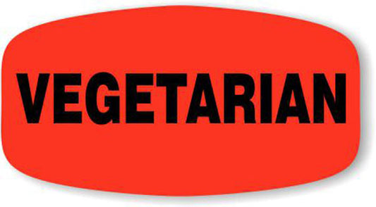 Vegetarian Label | Roll of 1,000