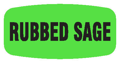 Rubbed Sage Label | Roll of 1,000