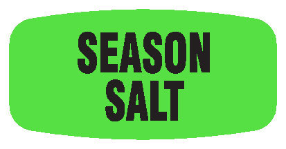 Season Salt Label | Roll of 1,000