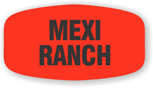 Mexi Ranch  Label | Roll of 1,000
