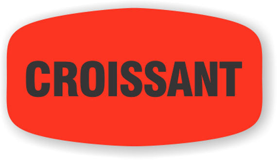 Croissant Label | Roll of 1,000