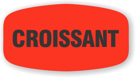 Croissant  Label | Roll of 1,000