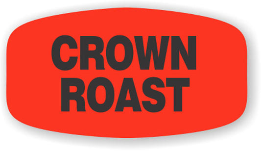 Crown Roast Label | Roll of 1,000