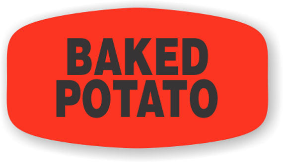 Baked Potato  Label | Roll of 1,000