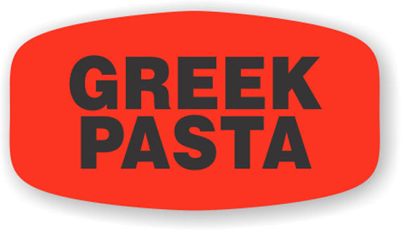 Greek Pasta   Label | Roll of 1,000
