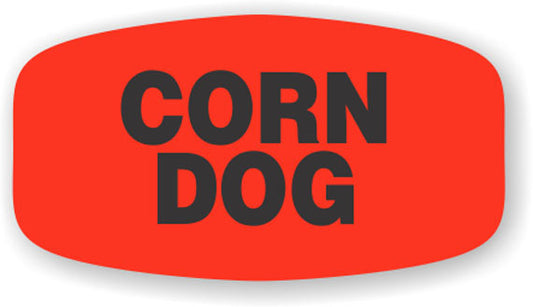Corn Dog  Label | Roll of 1,000