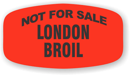 Not for Sale London Broil Label | Roll of 1,000