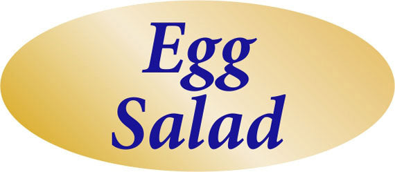 Egg Salad Label | Roll of 500