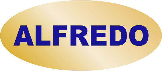 Alfredo Label | Roll of 500