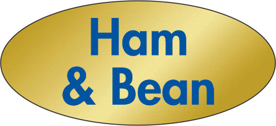 Ham & Bean Label | Roll of 500