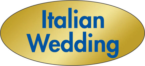 Italian Wedding Label | Roll of 500
