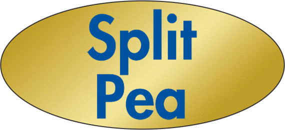 Split Pea Label | Roll of 500